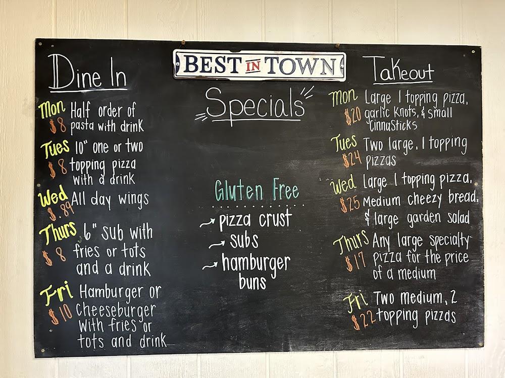 Hometown Pizza Menu image 1